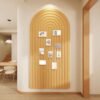 Romantic Striped Felt Bulletin Board