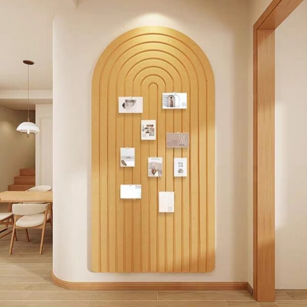 Romantic Striped Felt Bulletin Board