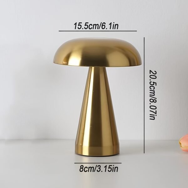 6b4a907c-6a3e-4c6f-a673-156a7affc957.jpg 1pc Mushroom Top Table Lamp,