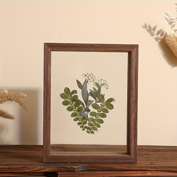 Wooden Floating Photo Frame – Double Acrylic Display