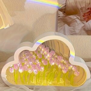 9c93af38-ad1f-484f-9a44-f214bb48d555.jpg Night Light in The Shape of a Cloud Flower Sea Tulip