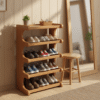 A Versatile Shoe Storage Cabinet for The Entrance 5 Floors