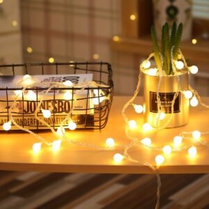 b1b77eaf90fc1b6989dcac76af3124f8.jpg A Spherical String Light with 30 LED Fairy Lights