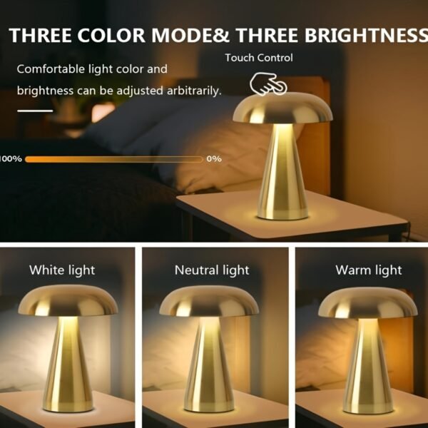 c5bacb7d-760b-4234-a3f9-e1393d97f83c.jpg 1pc Mushroom Top Table Lamp,