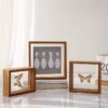Wooden Floating Photo Frame – Double Acrylic Display