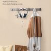 d320fa15-c339-4f2b-b513-3005aece9a0b.jpg Space Aluminum + ABS Material Wall Hook Rack