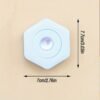 f7eee7aa-662f-4236-8536-9b727db4945a.jpg 1pc Creative White Hexagonal Cat's Eye Colorful Wall Lamp Sunset Red Projection Sunset Light